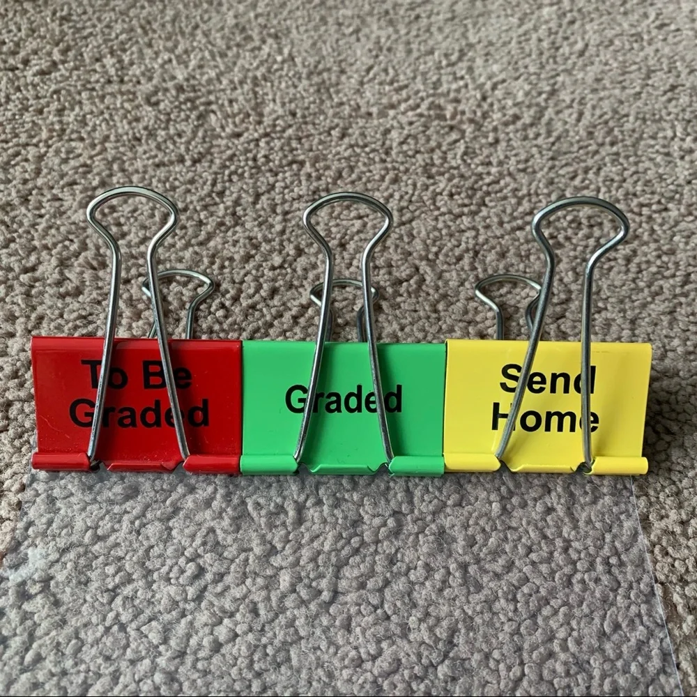 Lakeshore Learning Teacher Task Clips - Set of 6